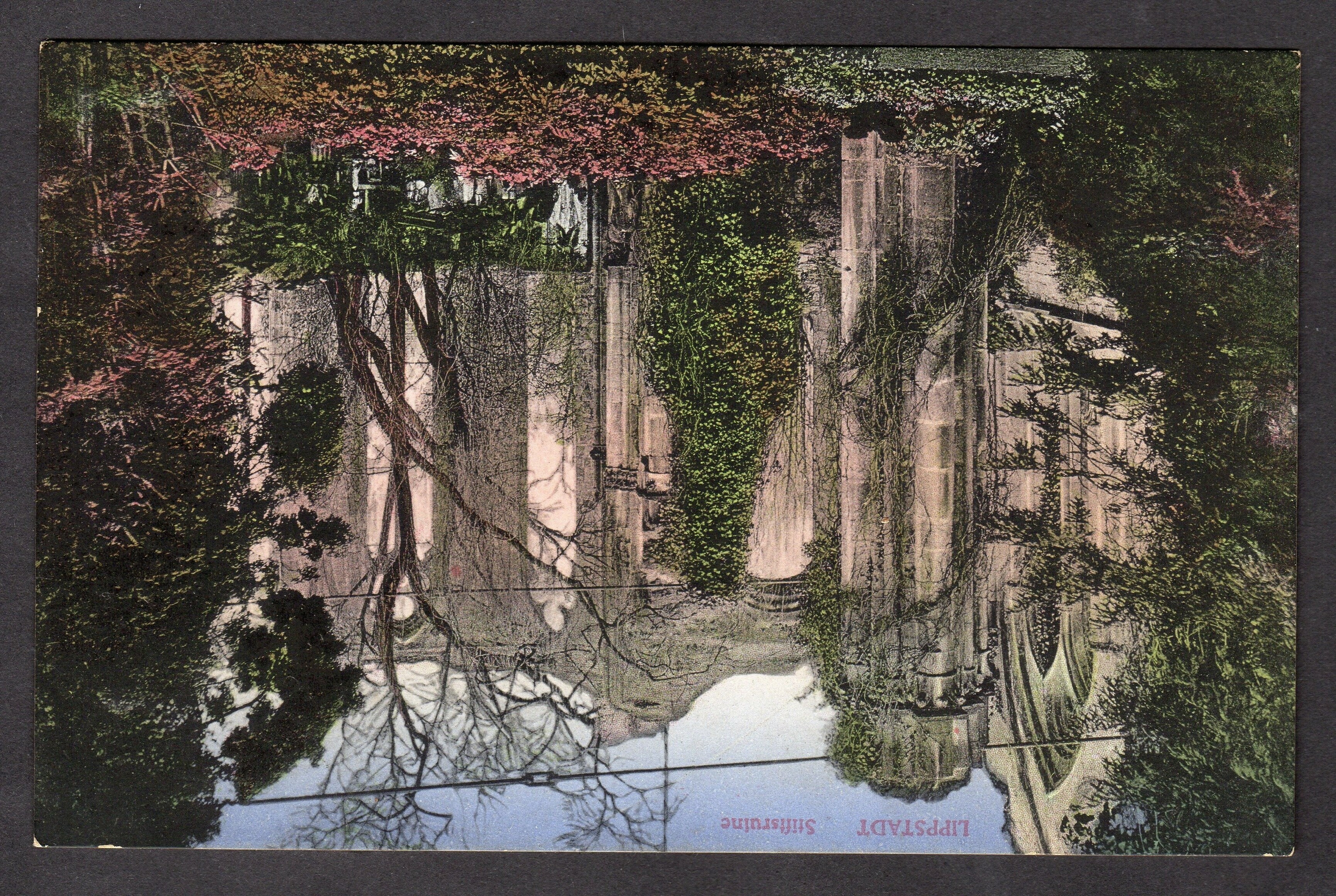 Postkarte Stiftsruine (Stadtmuseum Lippstadt CC BY-NC-SA)