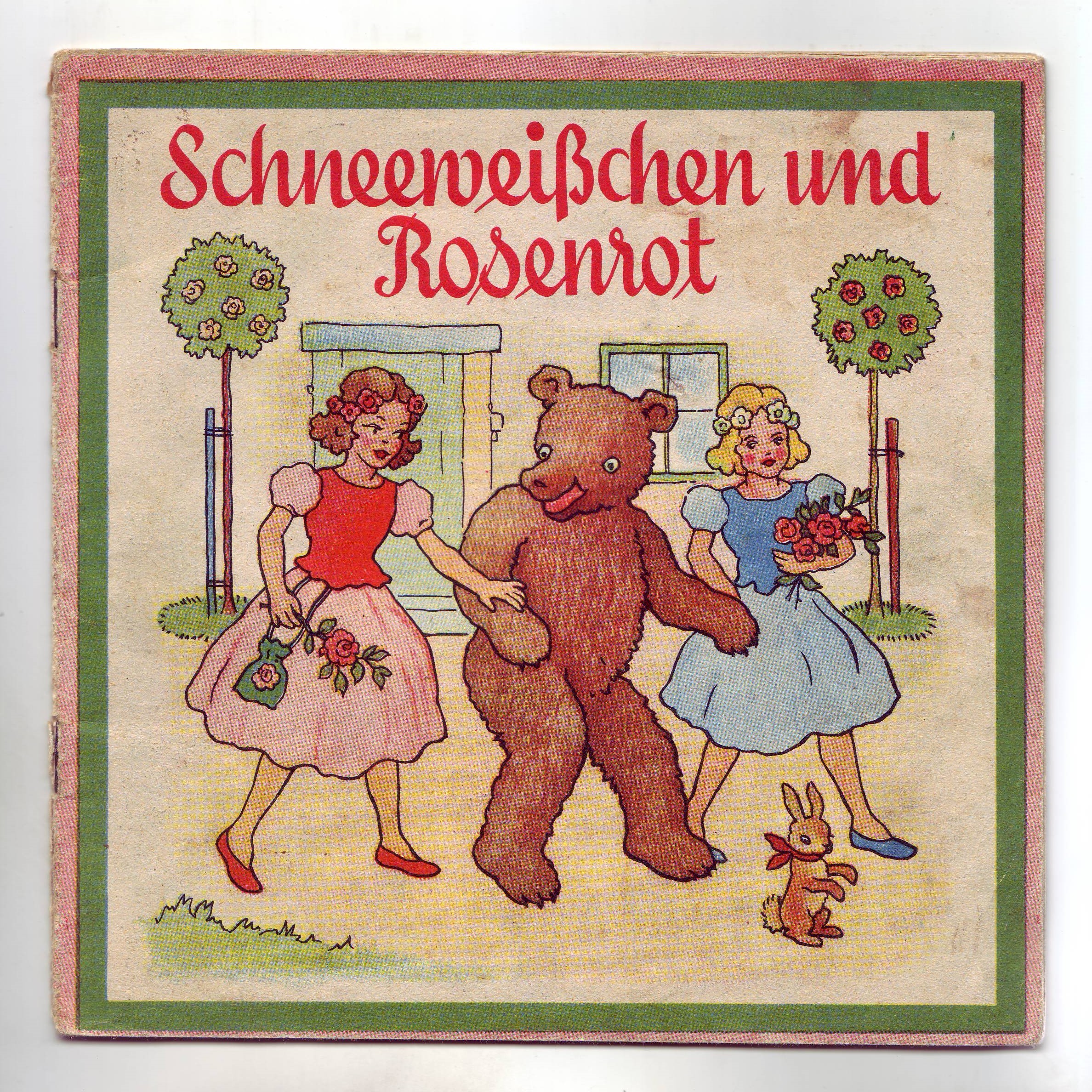 Märchenheft "Schneeweißchen und Rosenrot" (Stadtmuseum Lippstadt CC BY-NC-SA)