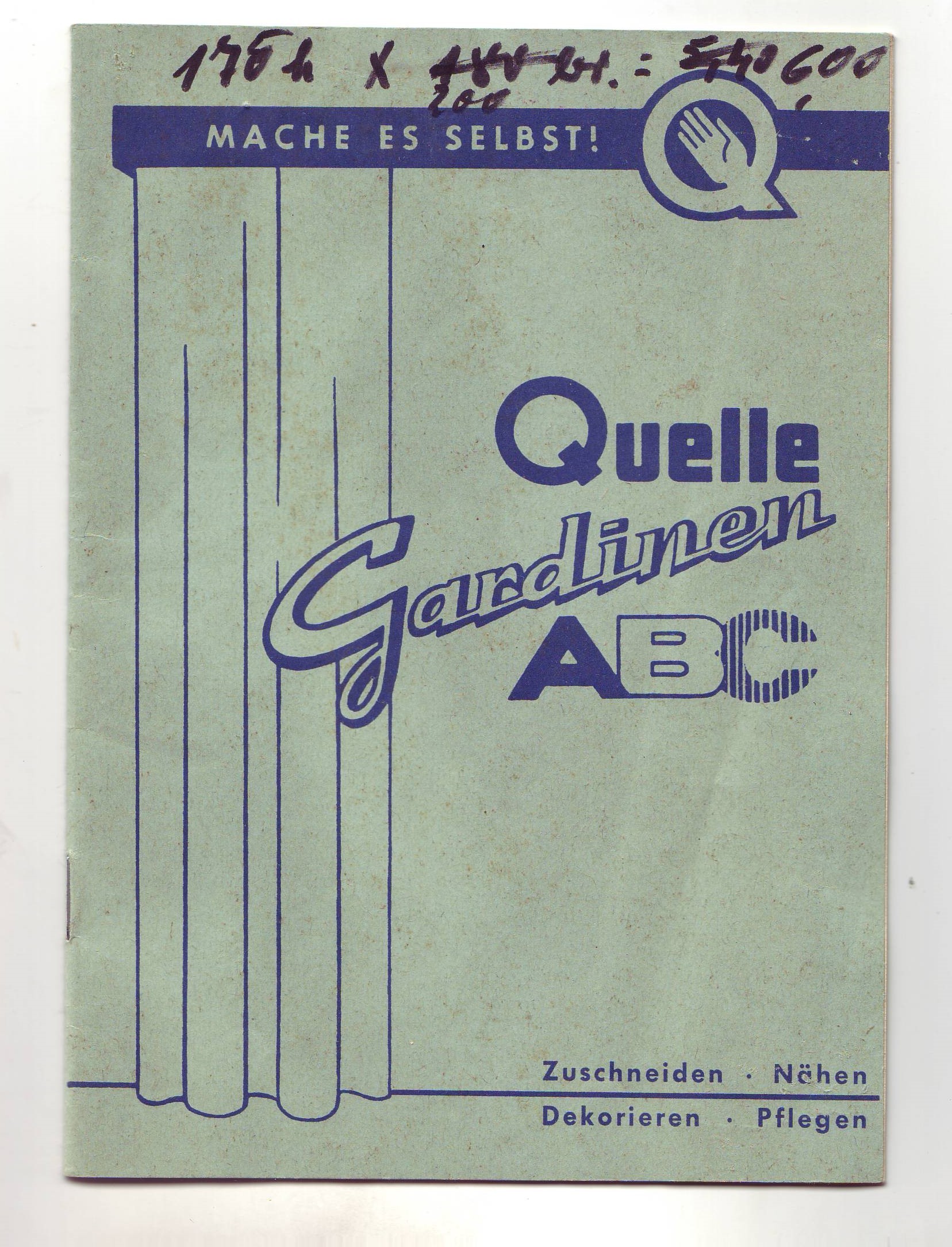 Werbeheft "Quelle Gardinen ABC" (Stadtmuseum Lippstadt CC BY-NC-SA)