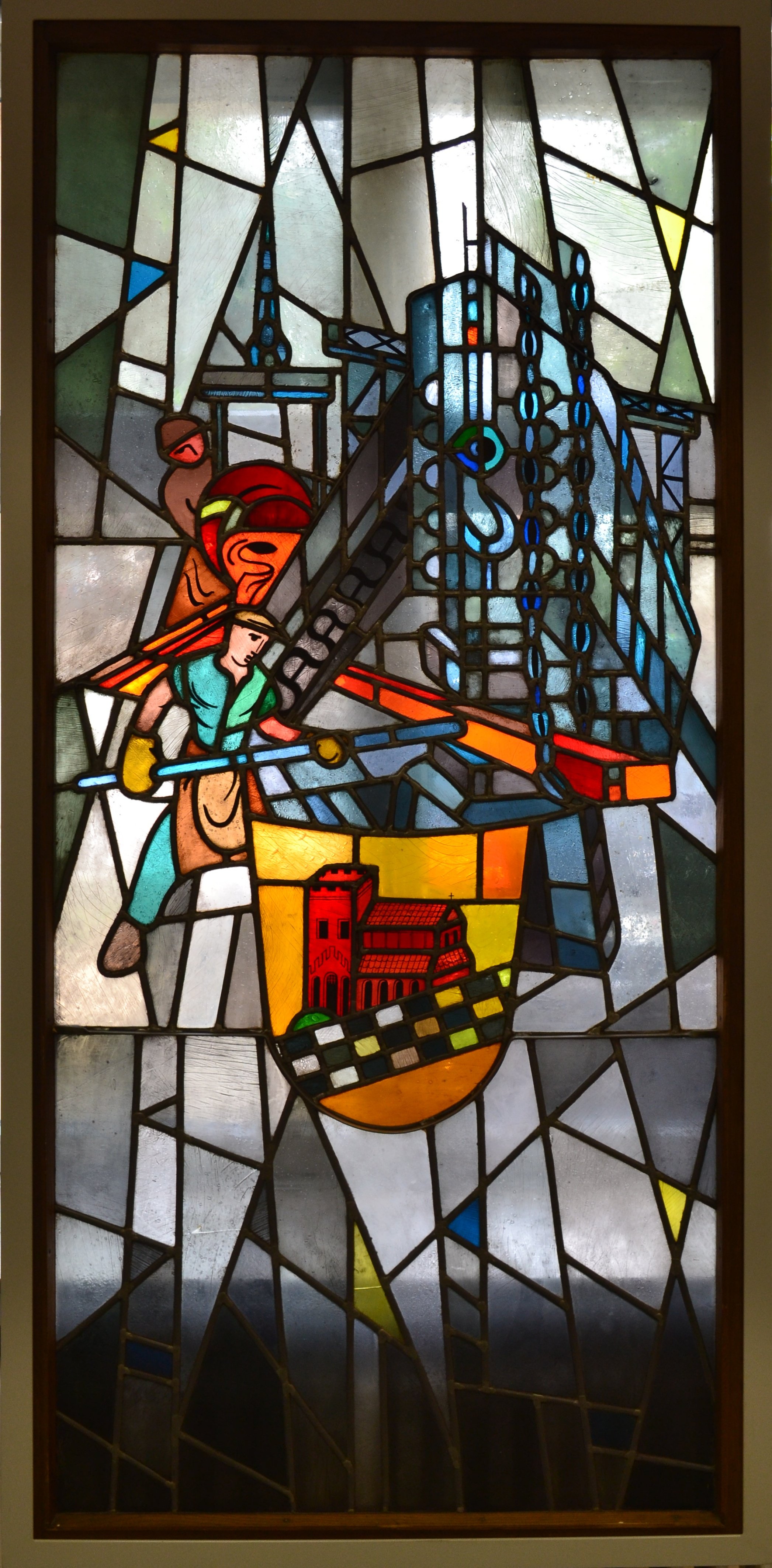 Glasmalerei as der ehemaligen Siftsbrauerei (Museum des Heimatvereins Hörde CC BY-NC-SA)