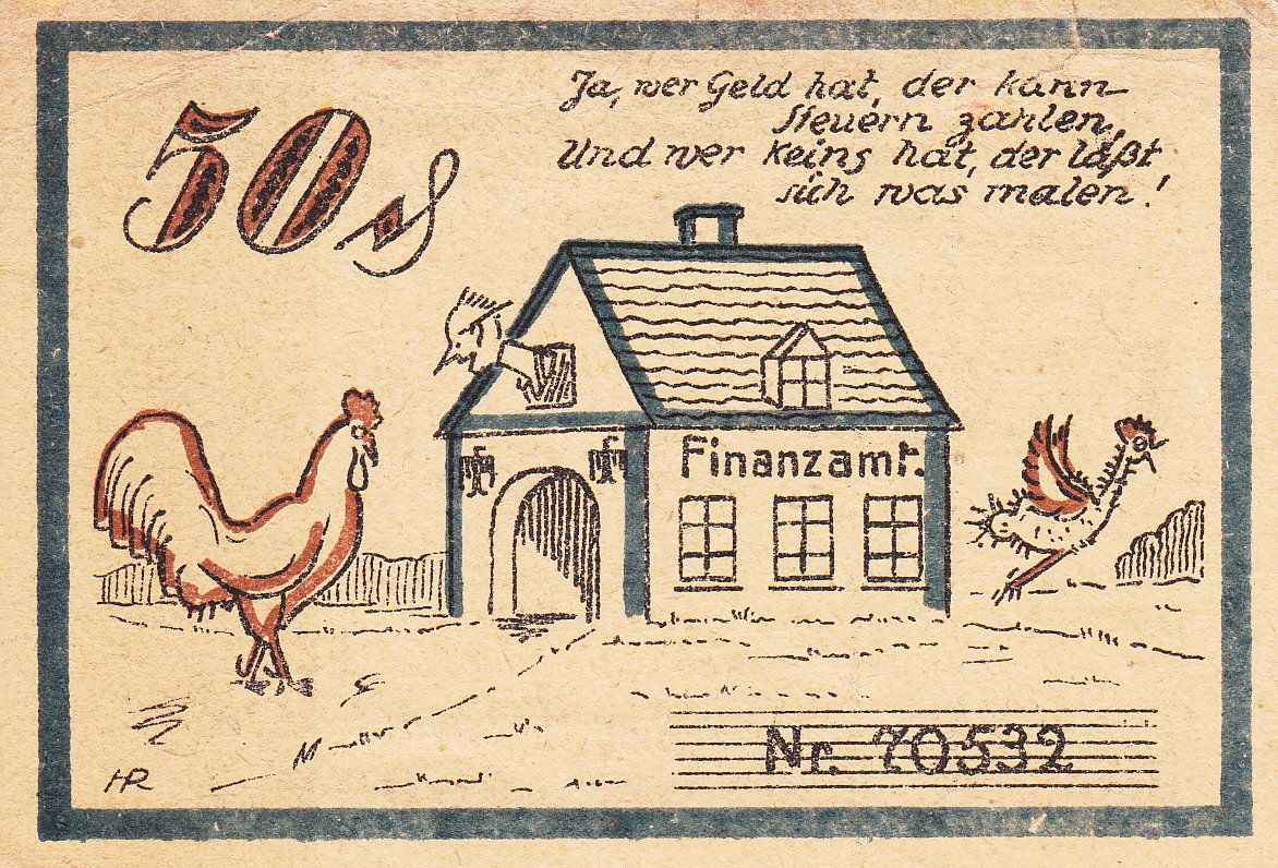 Scherzgeld während der Inflation (Museum des Heimatvereins Hörde CC BY-NC-SA)