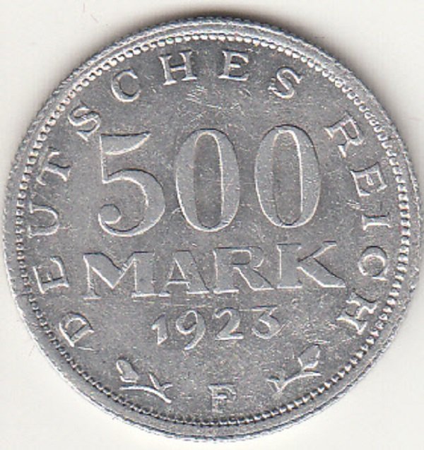 500 Mark von 1923 (Museum des Heimatvereins Hörde CC BY-NC-SA)