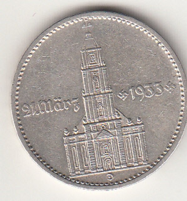 2 Reichsmark Gedenkmünze von 1934 (Museum des Heimatvereins Hörde CC BY-NC-SA)