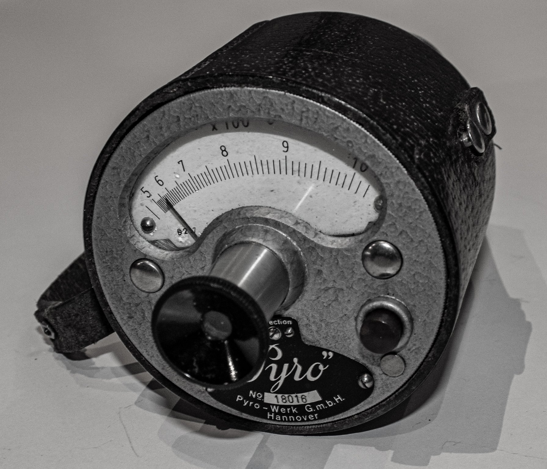 Pyrometer (Temperaturmessgerät) (Westfälisches Kettenschmiedemuseum Fröndenberg/Ruhr CC BY-NC-SA)