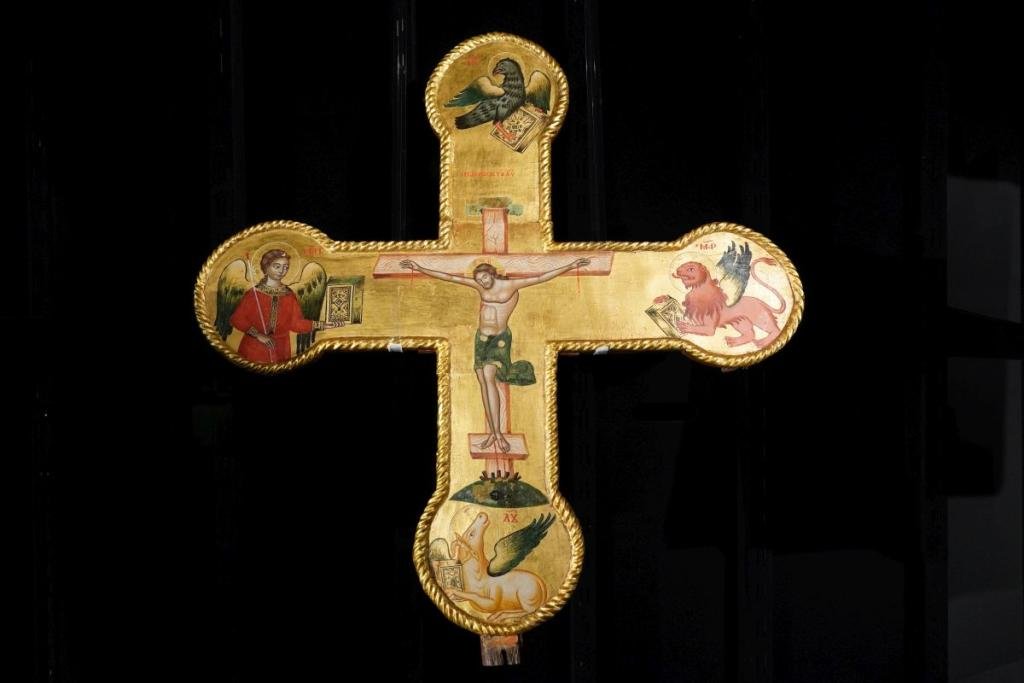 Kreuzikone (Bibelmuseum der WWU Münster CC BY-NC-SA)
