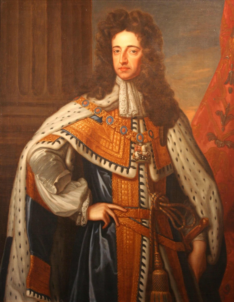 Wilhelm III. (Heinrich) Prinz von Oranien, Graf von Nassau, Bildnis von Godefrey Kneller (Verein der Freunde und Förderer des Siegerlandmuseums e.V. CC BY-NC-SA)