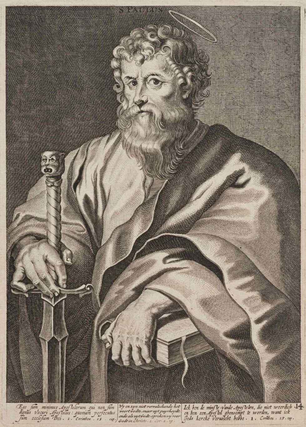 Aussendungsbefehl und Apostelcredo von Nicolas Ryckemans nach Rubens (Verein der Freunde und Förderer des Siegerlandmuseums e.V. CC BY-NC-SA)