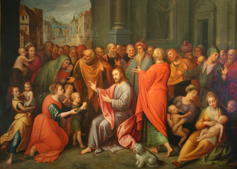 Christus lehrt die Kinder von Adam van Noort (Verein der Freunde und Förderer des Siegerlandmuseums e.V. CC BY-NC-SA)