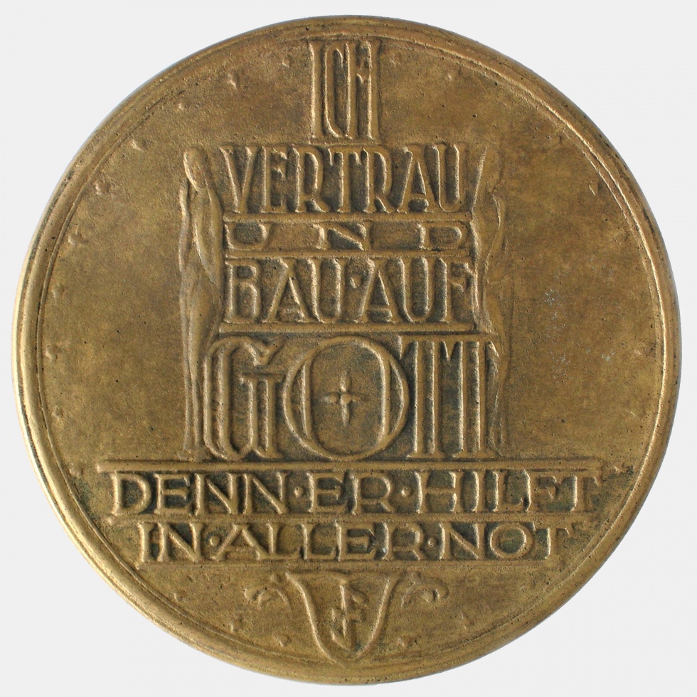 Medaille Richard Hueck (Museen der Stadt Lüdenscheid CC BY-NC-SA)