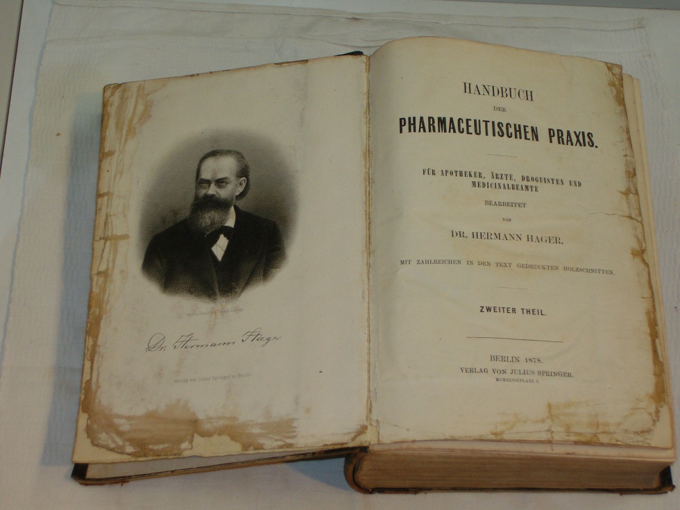 Handbuch der pharmaceutischen Praxis (Heimatmuseum der Stadt Marsberg CC BY-NC-SA)