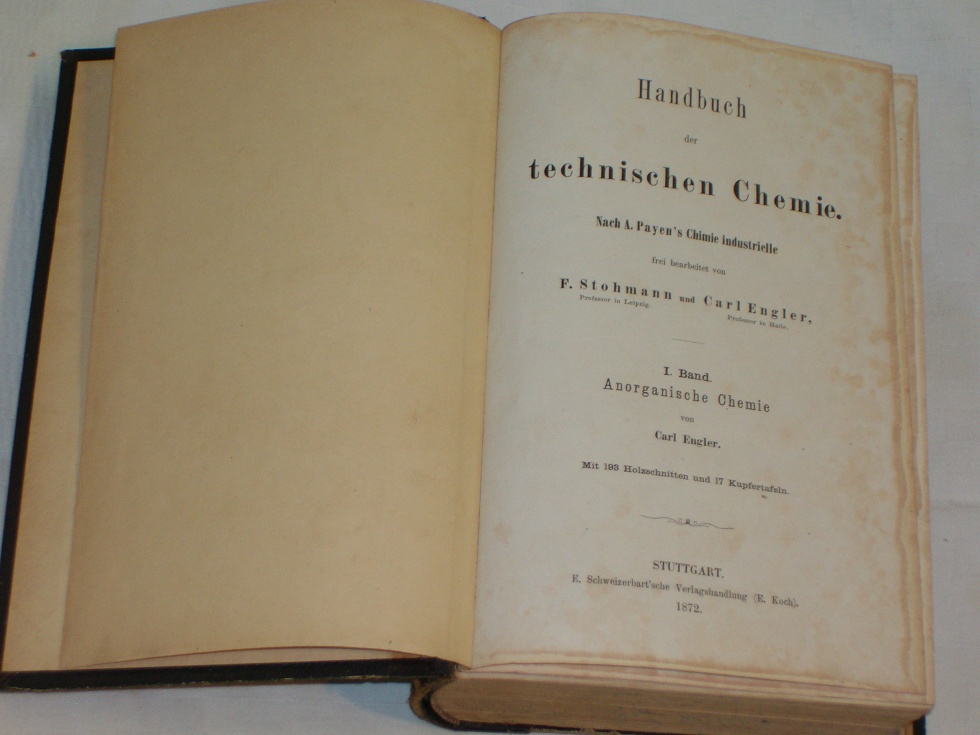 Handbuch der Chemie (Heimatmuseum der Stadt Marsberg CC BY-NC-SA)